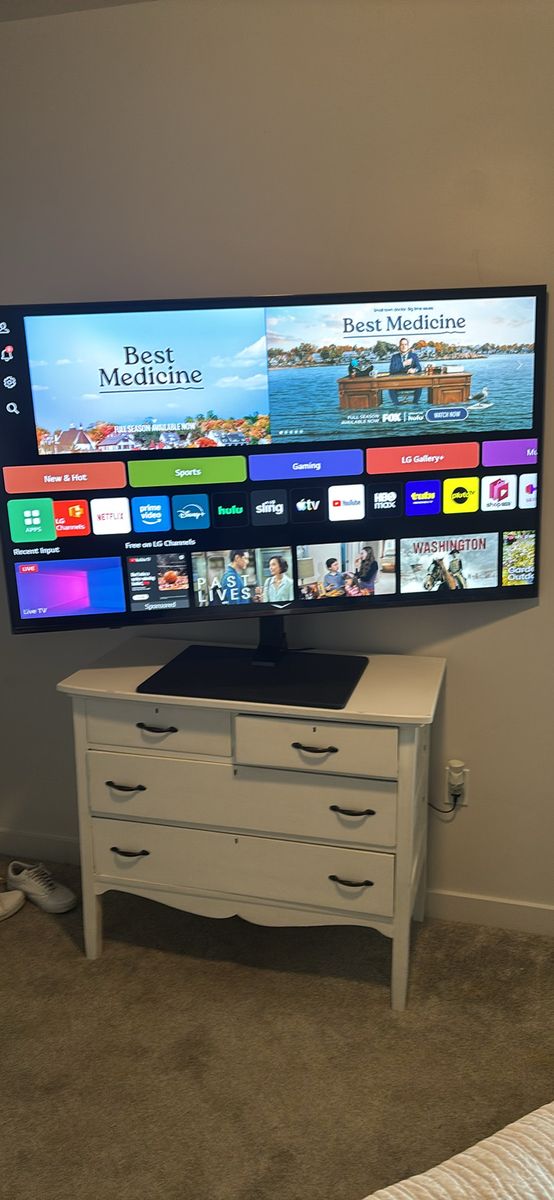 60 inch LG television