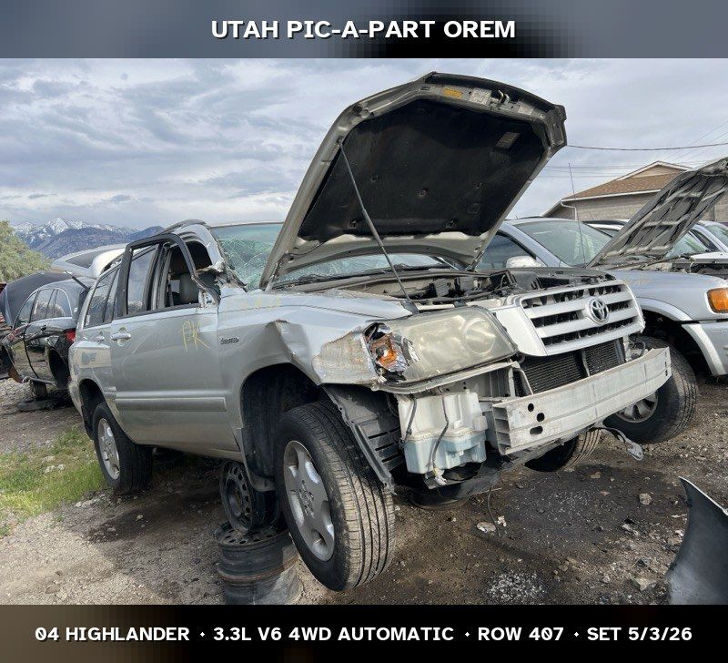 2004 Toyota Highlander Parts - UTPAP Orem