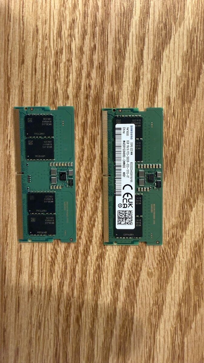 16GB Samsung DDR5 5600MHz SODIMM RAM Kit (2x8GB)