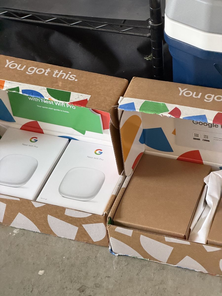 Google Nest Wifi Pro Mesh Wi-Fi 6E System - White