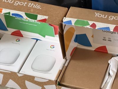 Google Nest Wifi Pro Mesh Wi-Fi 6E System - White