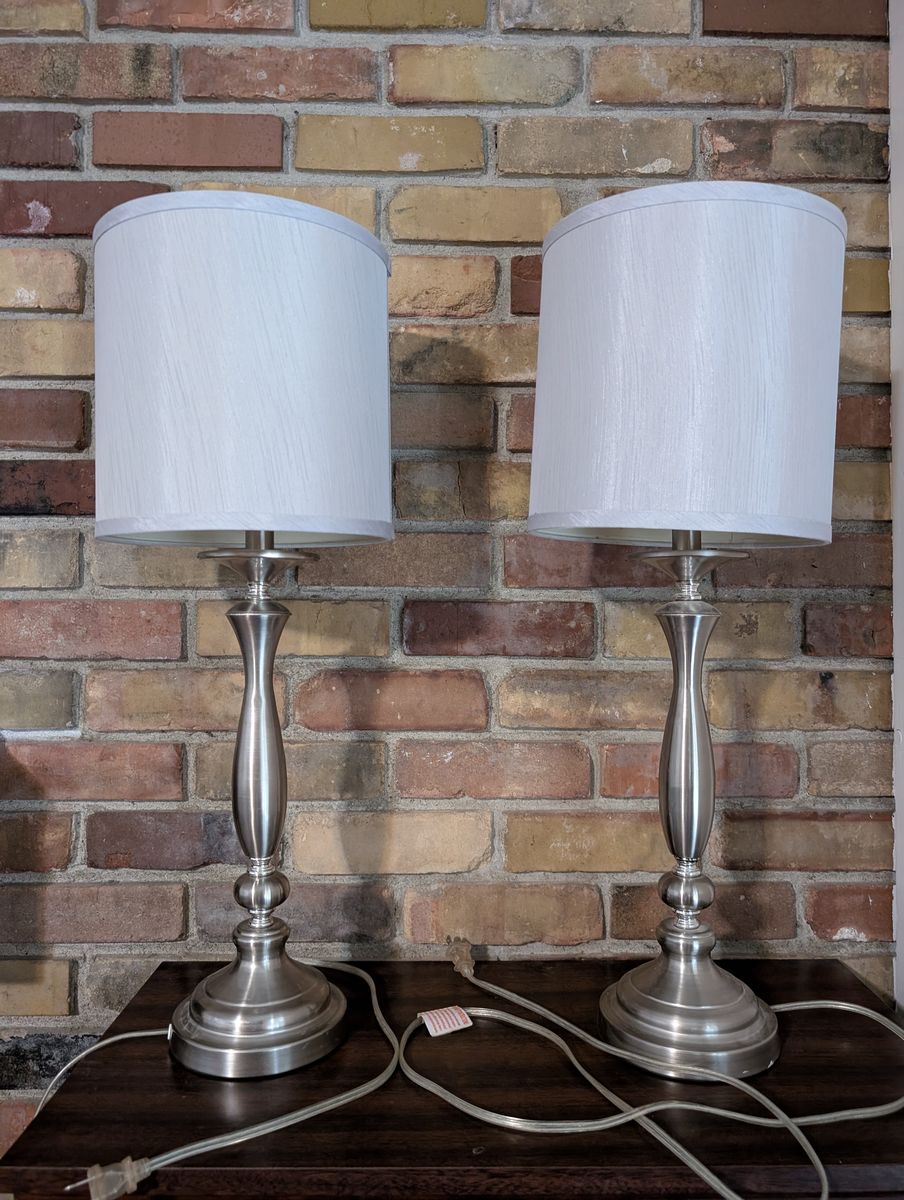 Two Bedside / Table Lamps