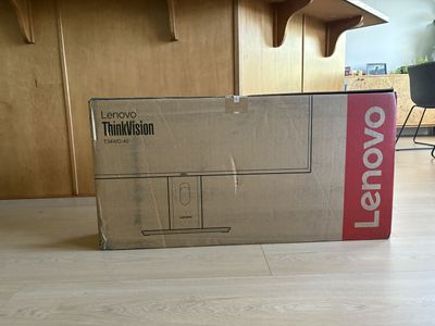 Brand New Lenovo ThinkVision T34WD-40 34 inch Curved Monitor