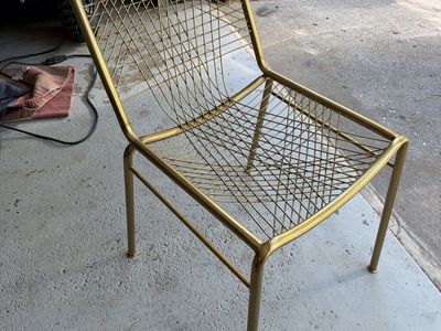 CB2 dining chairs (4)