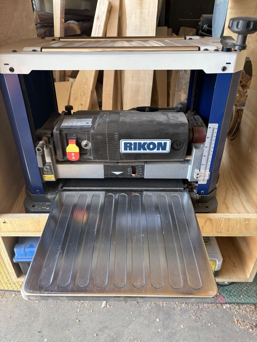 RIKON 13" Helical Planer 25-135H Excellent Condition