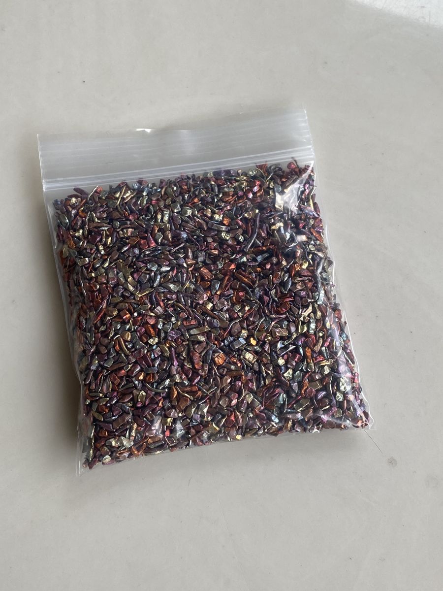 1 Lb 2 0z Rainbow Copper Nuggets .999 Fine