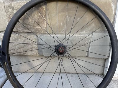 Roval Control 29" Carbon Bicycle Wheel - Damaged Rim, Good for Parts