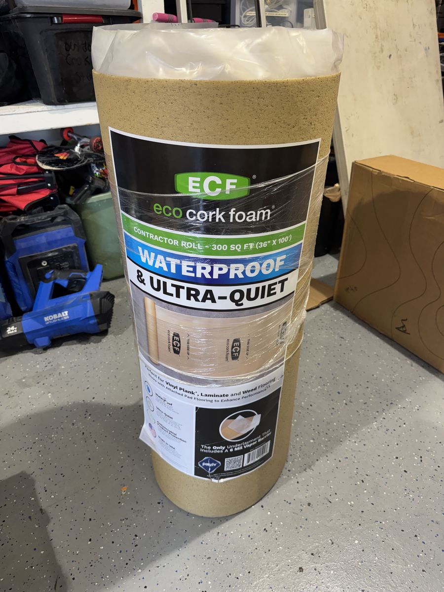 ECF Eco Cork Foam Flooring Contractor Roll