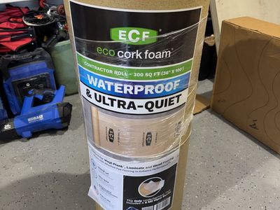 ECF Eco Cork Foam Flooring Contractor Roll