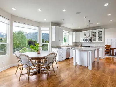 Restoration Hardware 60 inch acacia wood round table