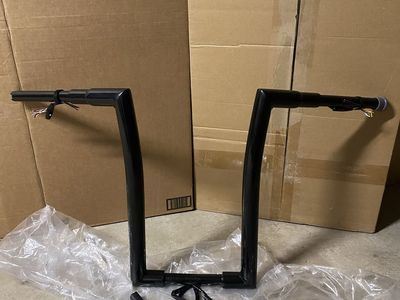 16" Ape Hanger, Meathook Style