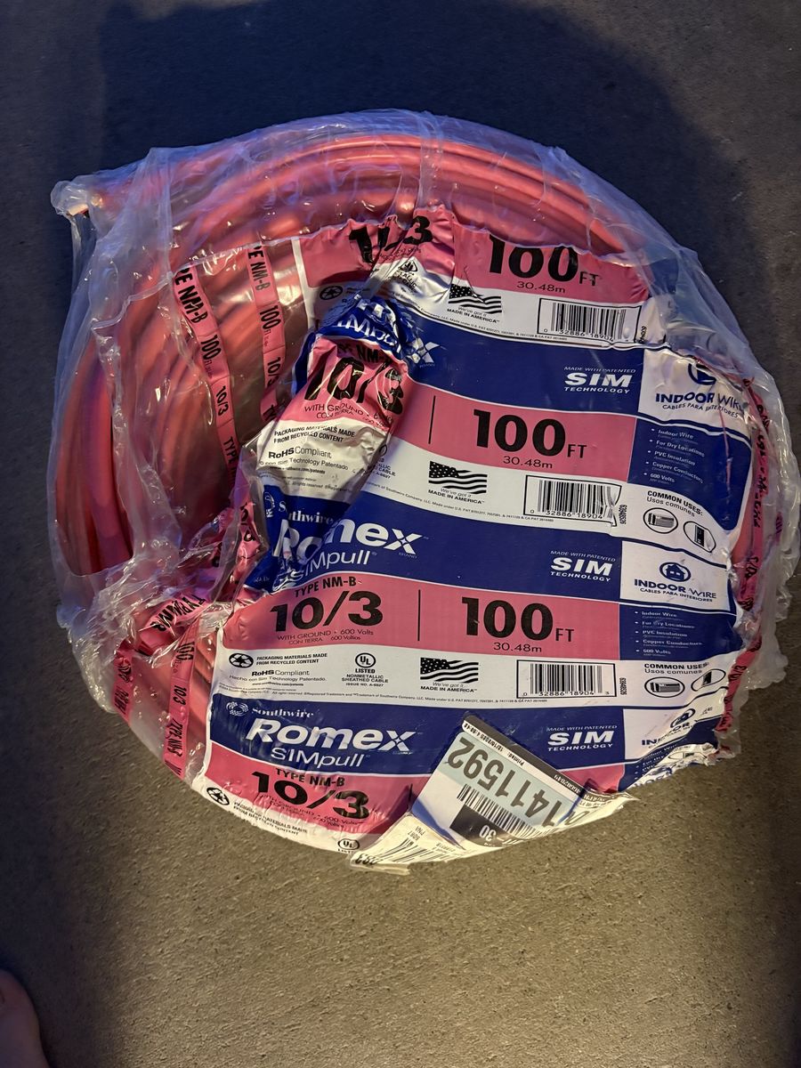 10/3 Romex Wire