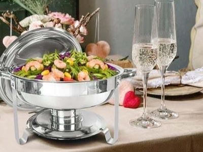 5pk Imacone Chafing Dish Buffet Set 5Qt