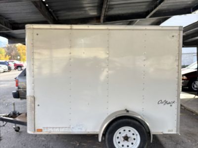 Covered utility trailer
