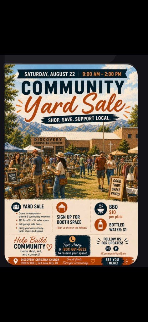Huge Community Yard Sale!