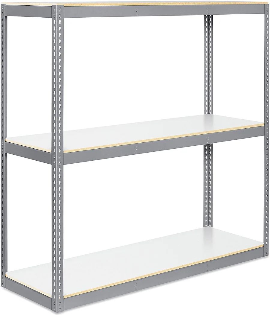 8 Heavy Duty Edsal Boltless Shelving Garage Shelves