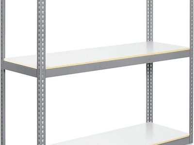 8 Heavy Duty Edsal Boltless Shelving Garage Shelves