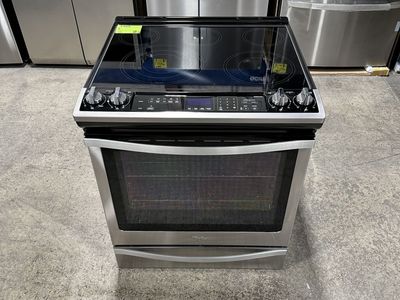 WHIRLPOOL ELECTRIC SLIDE IN RANGE STAINLESS STEEL