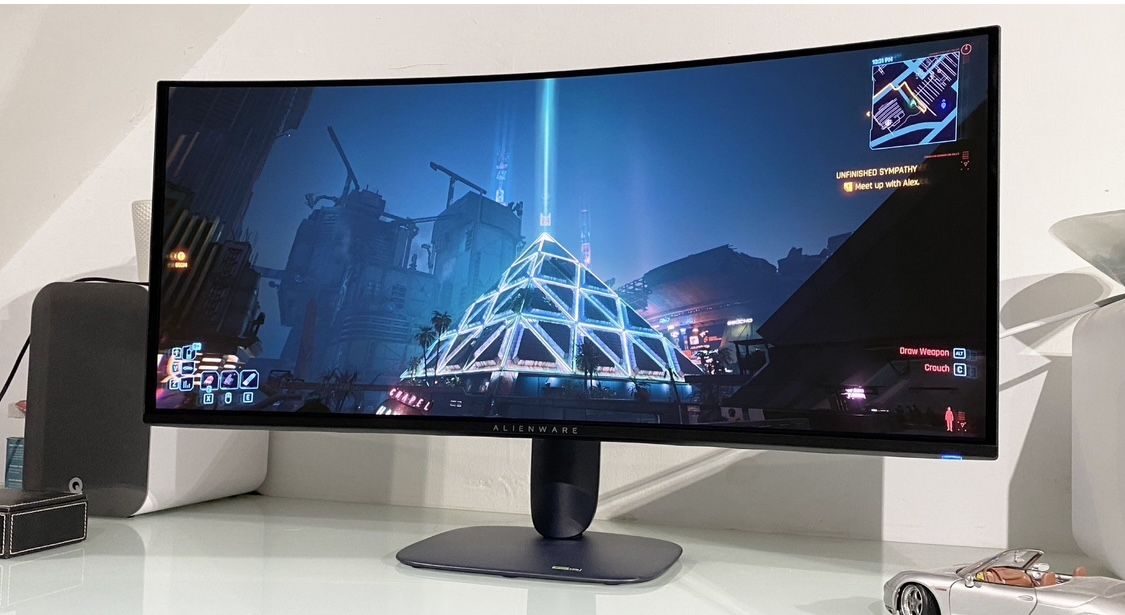 34” Alienware OLED Ultrawide Gaming Monitor
