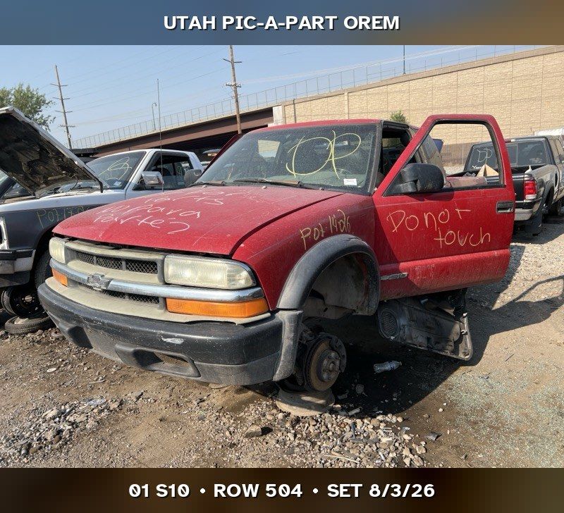 Just In! 2001 Chevrolet S10 Parts - UTPAP Orem