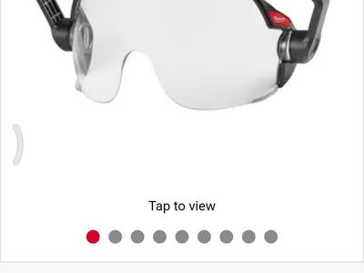 New Milwaukee Bolt Eye Shield Safety Glasses Goggle