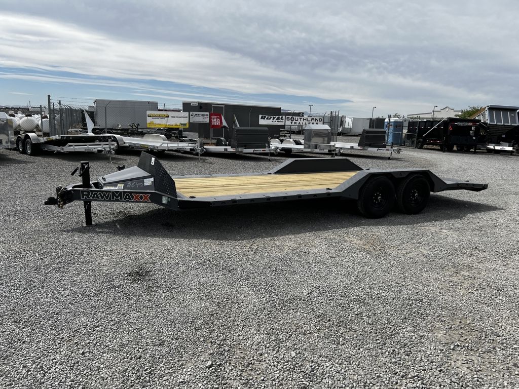 2026 RawMaxx 8.5x22 SLX Stealth X Car Hauler Equip