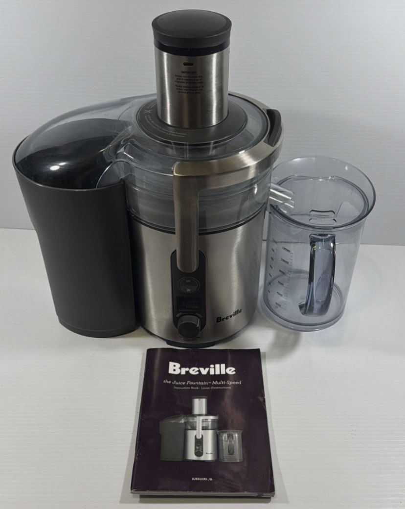 Portable 5 Speed Breville Juice Fountain Juicer