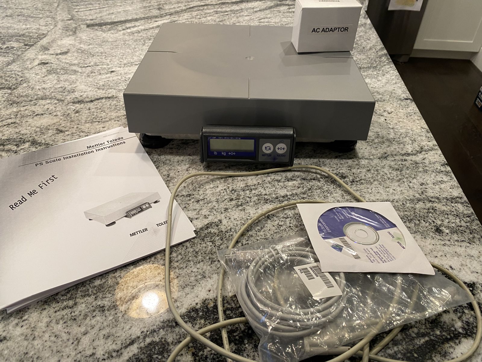 Mettler-Toledo PS60 150lb/60kg Digital Shipping Scale