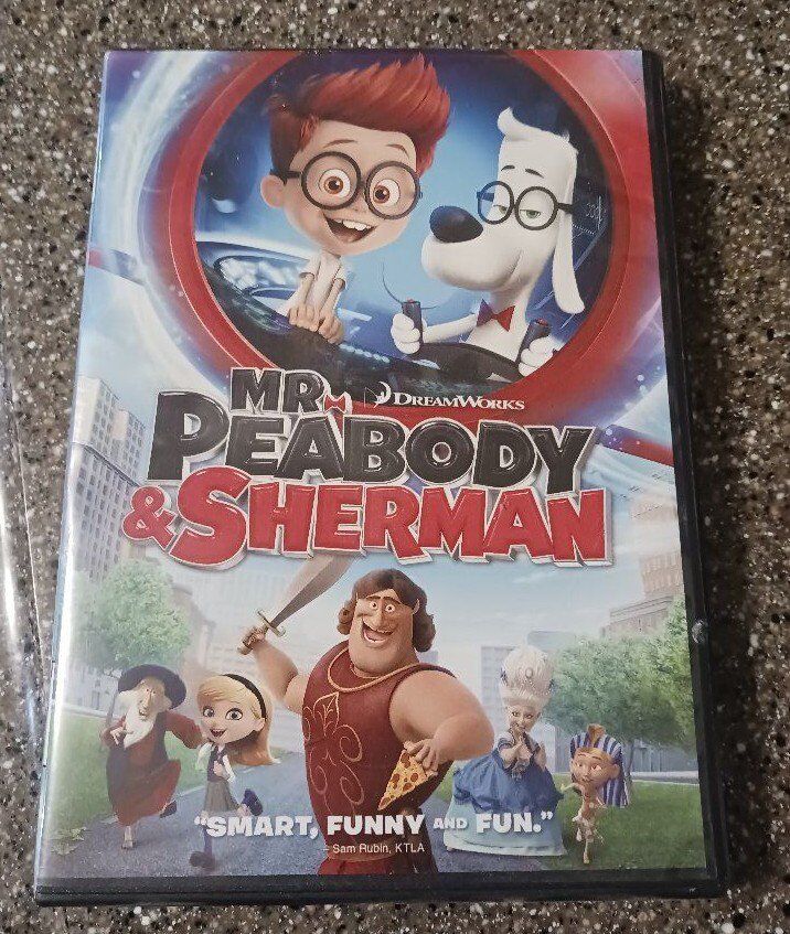 Mr. Peabody and Sherman DVD