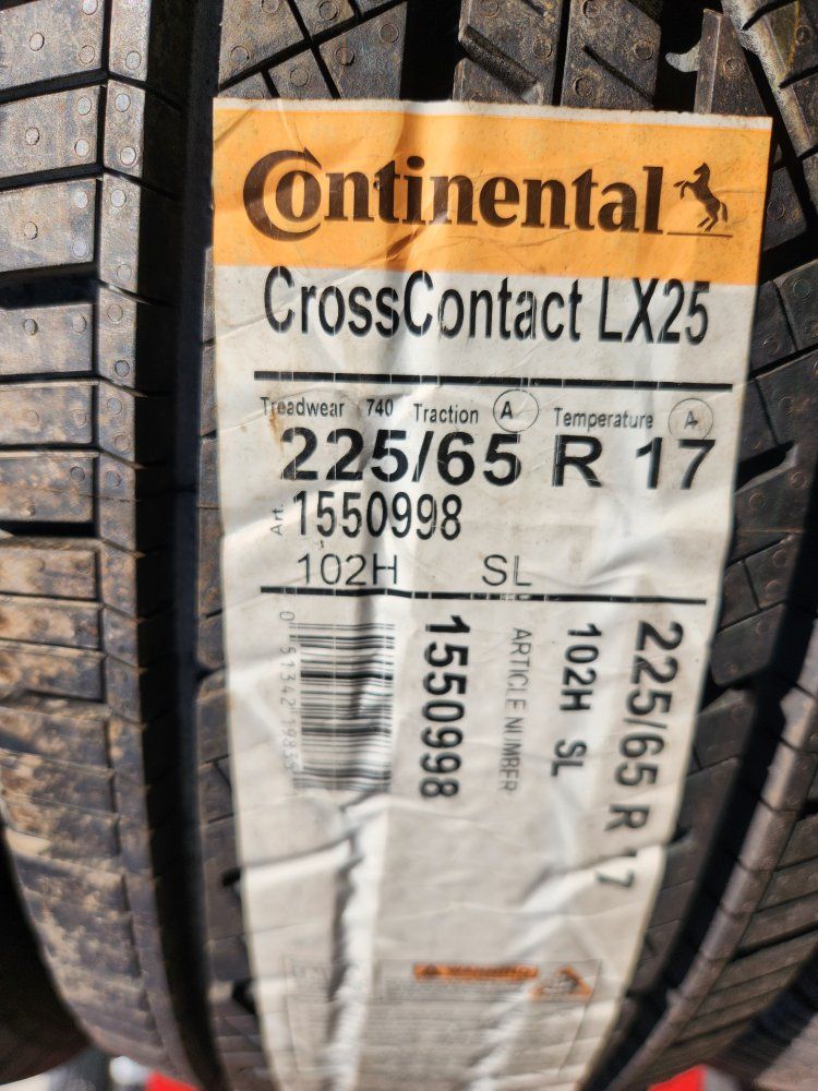 225/65r17 continental crosscontact lx25