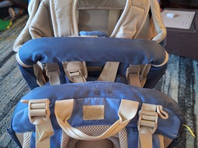 Kelty Kids Blue Framed Hiking Child Carrier Backpack with Storage