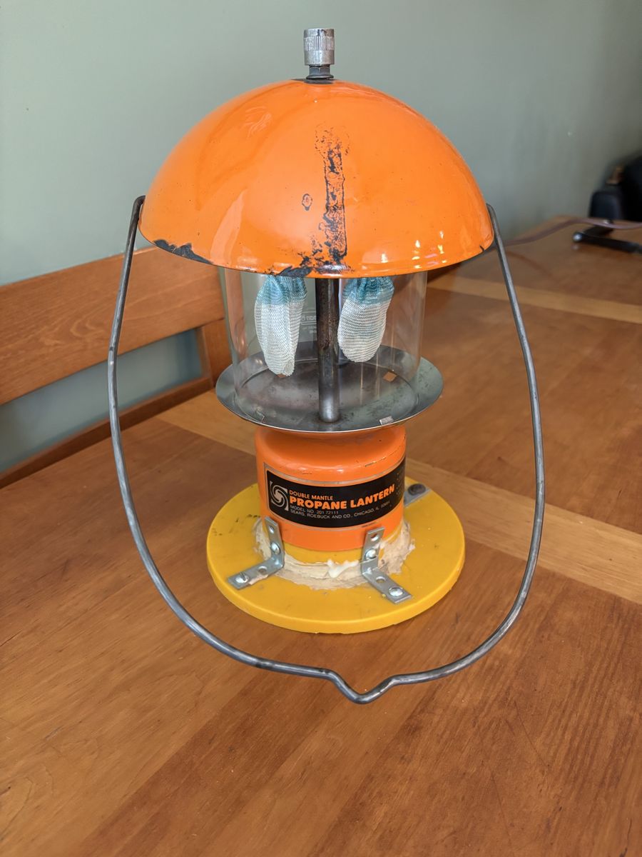 Vintage Sears Roebuck Propane Lantern