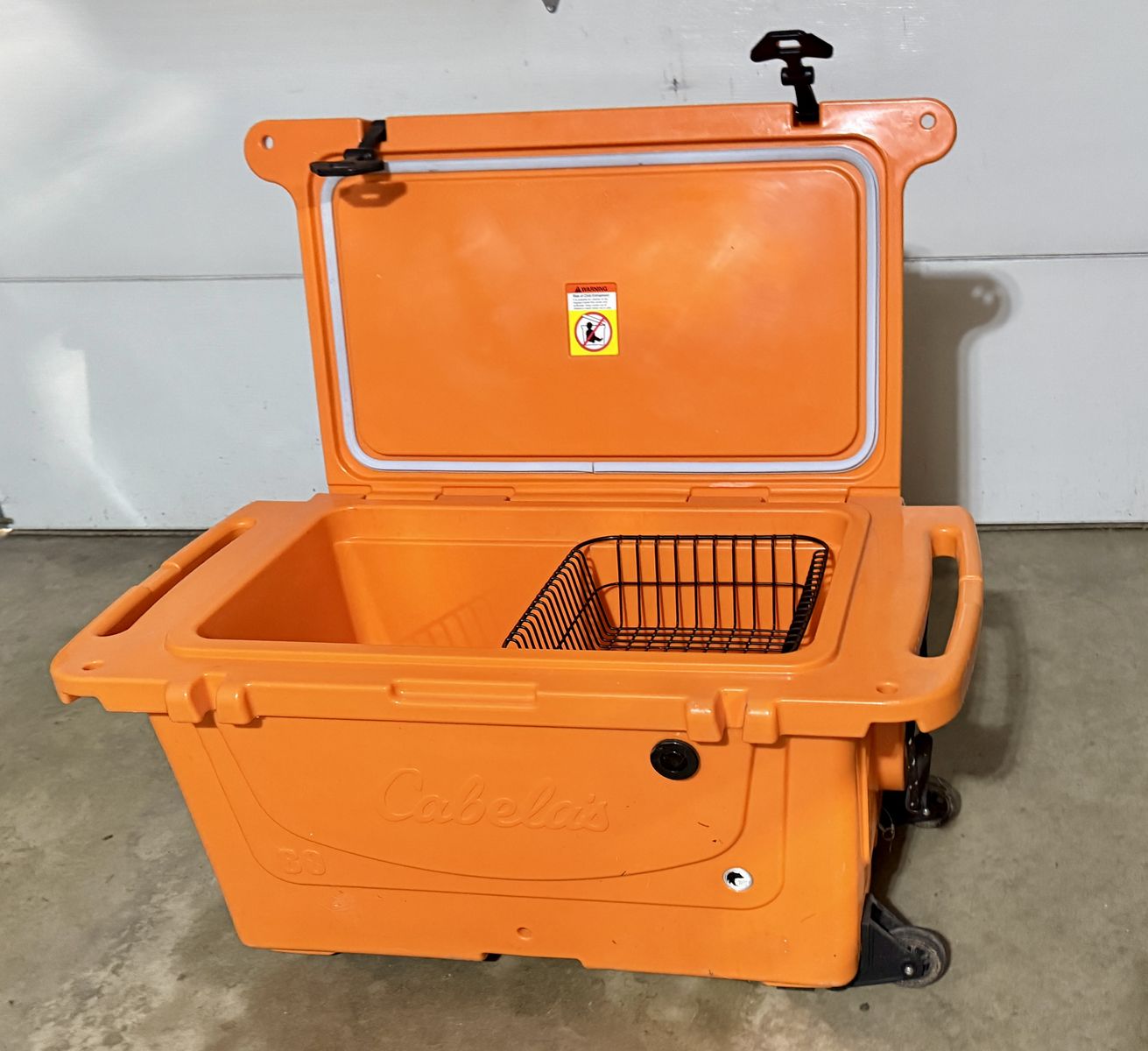 Cabela's Polar Cap Equalizer 80-Quart Cooler with wheels
