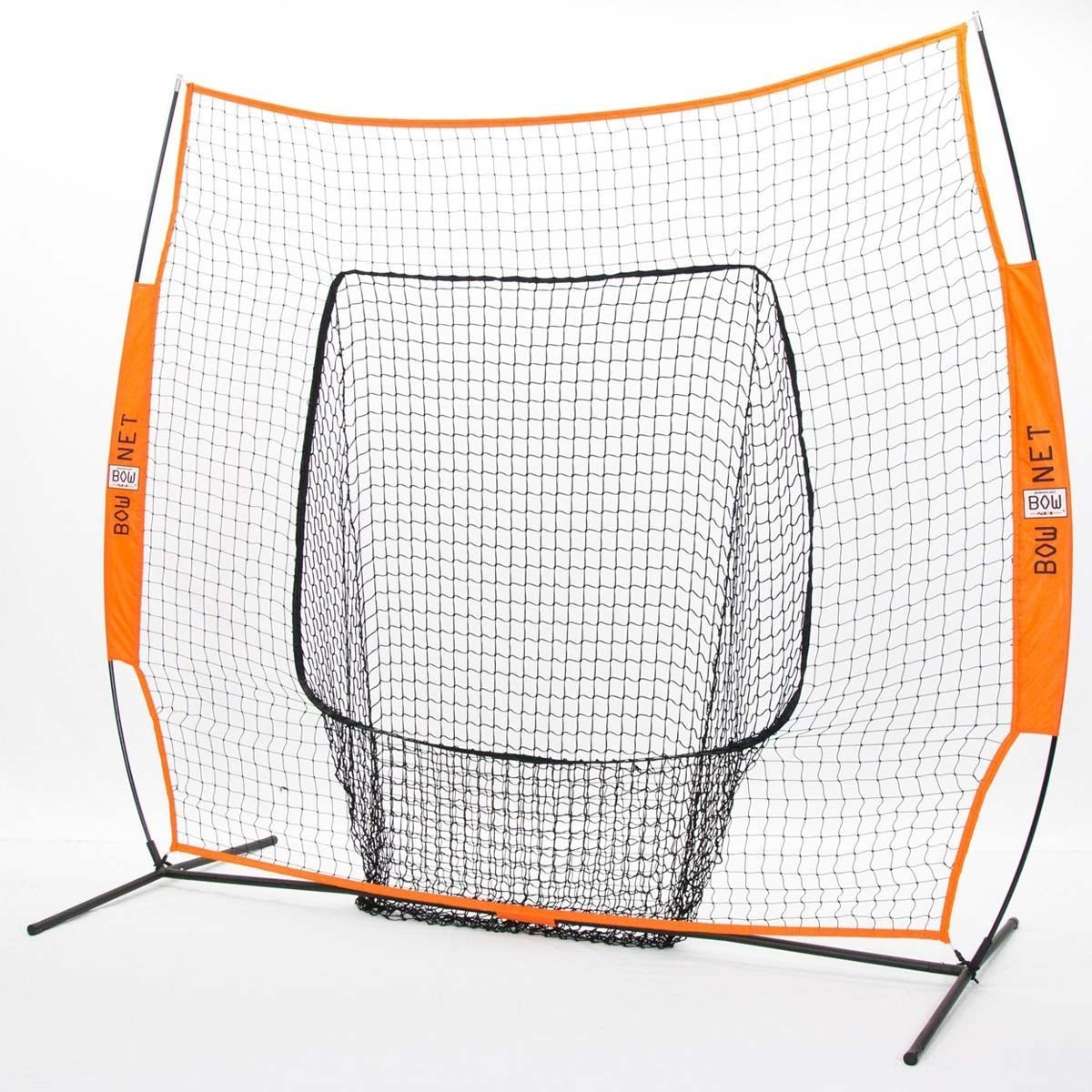 BOWNET Big Mouth 7'x7' Baseball / Softball Soft Toss Net