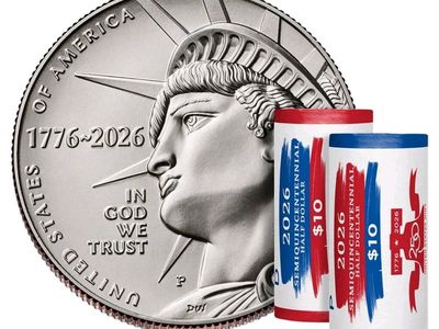 1776-2026 Enduring Liberty Half Dollar PD 2 Roll Set US Mint OGP InHand Unopened