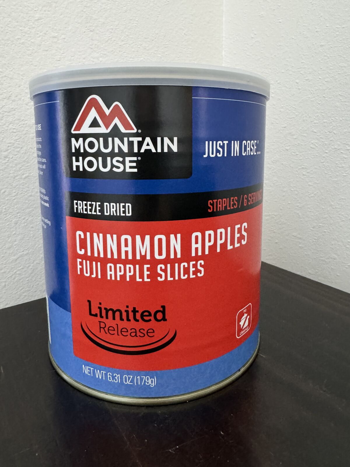 Freeze Dried Cinnamon Apples Slices Fuji 25 year shelf life