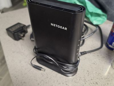 Netgear AX1800 Wi-Fi Router RAX9 Black with Power Adapter