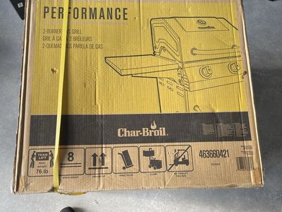 Char Broil grill 2 burner brand new not even open