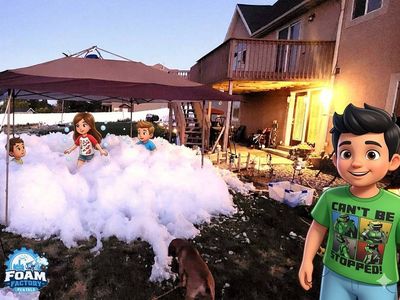 🫧 2-Hour Backyard Foam Party — The Hit of the Summer! (Foam Factory Rentals)