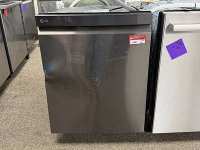 LG Stainless Steel Built-In Dishwasher - Used, Dent on Side, Full Interior Racks