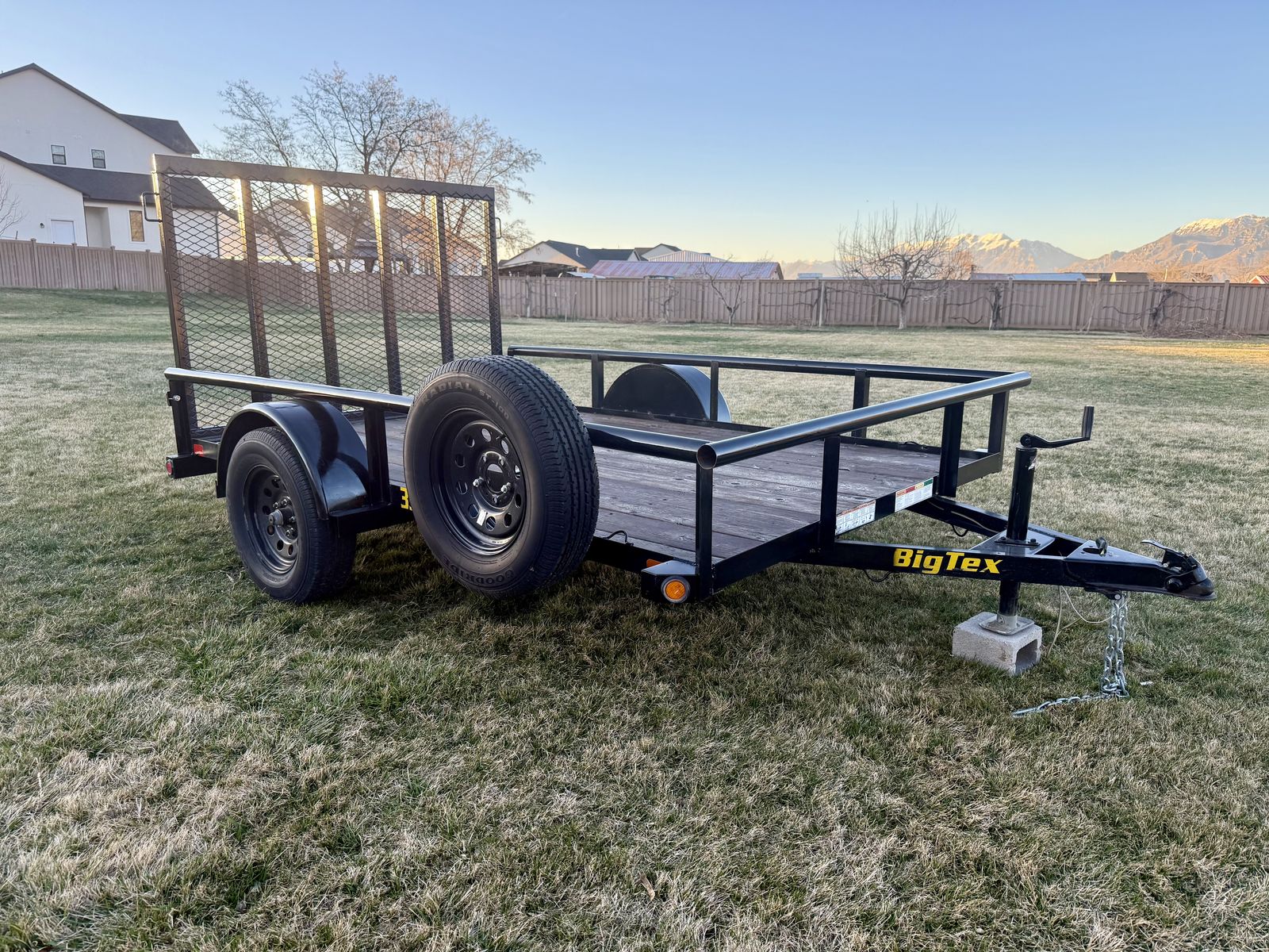 Big Tex Flat Bed Trailer