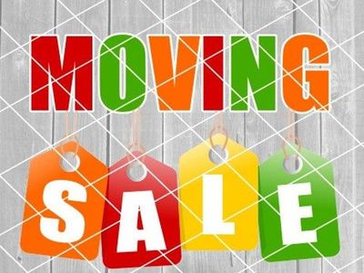 HUGE Moving Sale Saturday 08/22!
