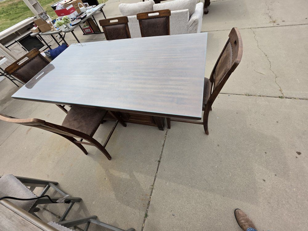 counter height dining room table