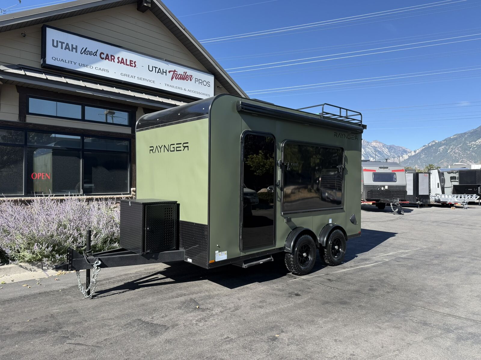 RAYNGER 7x14 / 7.5x14 Toy Hauler Travel Trailer Bumper Pull Enclosed Cargo Conversion
