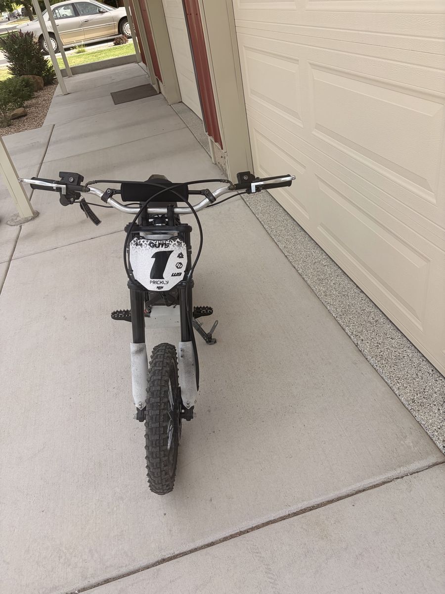 Electric Dirt Bike - Fun, Off-Road E-Moto with Number 1 Plate