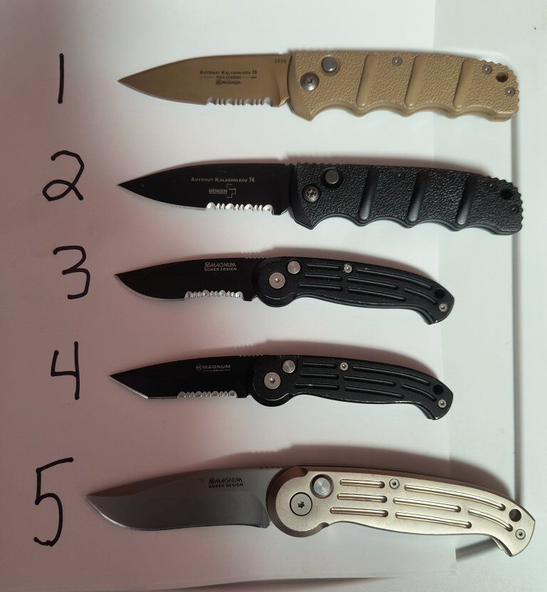 Boker Auto Knives - OTS out the side