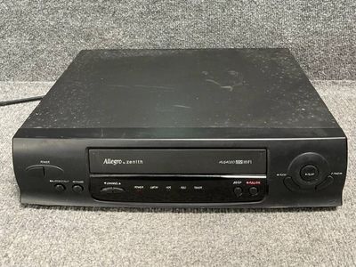 Zenith Allegro VCR Video Cassette Player/Recorder. ALG-4020. Price without remote: $45.00