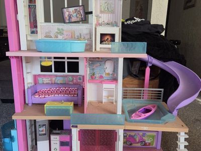 Barbie Dreamhouse with Slide and tons of accessories