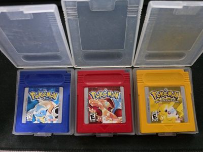 Pokemon Red, Yellow, Blue