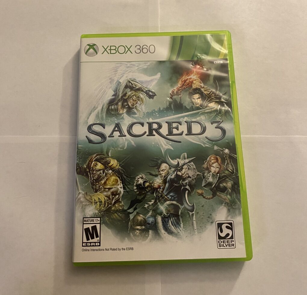 Sacred 3 (Microsoft Xbox 360, 2014)Brand new Game!